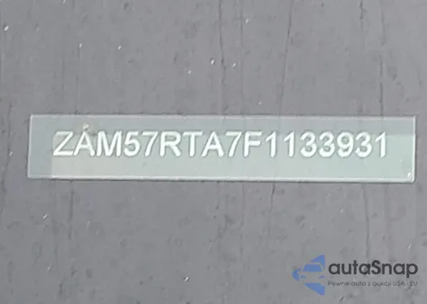 2015 Maserati Ghibli S Q4 z USA, uszkodzony, nr VIN ZAM57RTA7F1133931